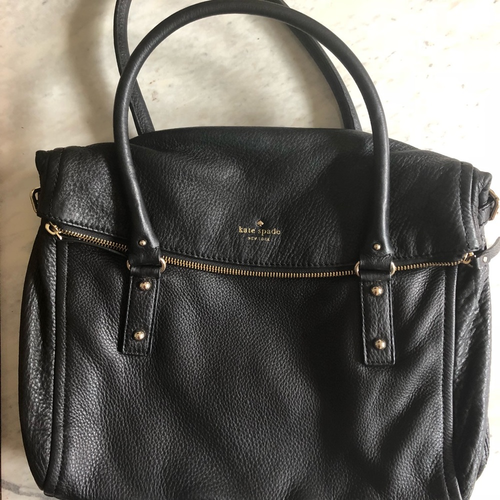 Gorgeous Kate Spade Black Leather Bag